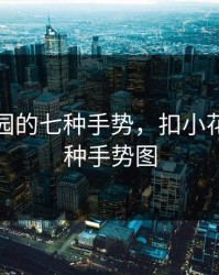 扣小花园的七种手势，扣小花园的七种手势图