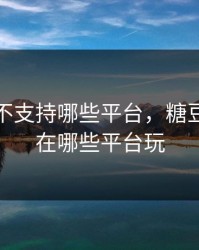 糖豆人不支持哪些平台，糖豆人可以在哪些平台玩