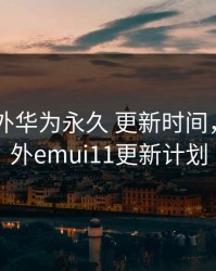 8X8X海外华为永久 更新时间，华为海外emui11更新计划