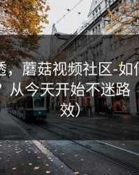 一篇讲透，蘑菇视频社区-如何看懂人物关系？从今天开始不迷路（实测有效）